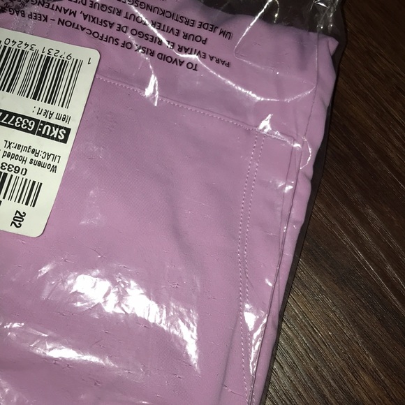 Hooded Full Zip Long Sleeve Rash Guard UPF 50 Cover-up w/Pockets NWT - Picture 5 of 6